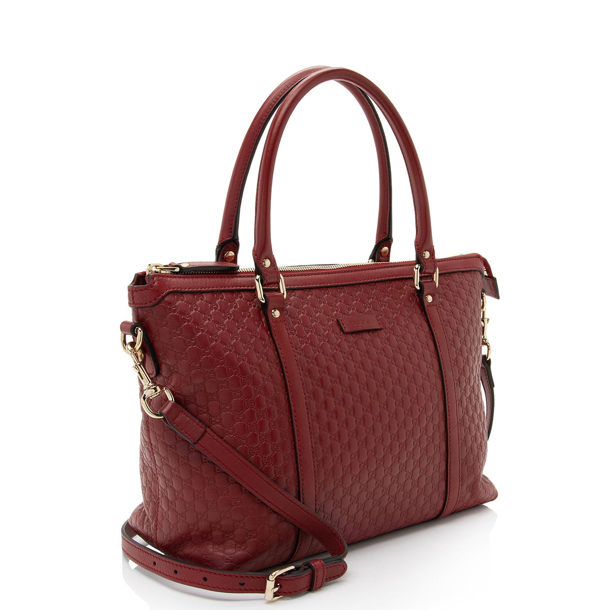 Gucci Microguccissima Leather Joy Small Zip Tote