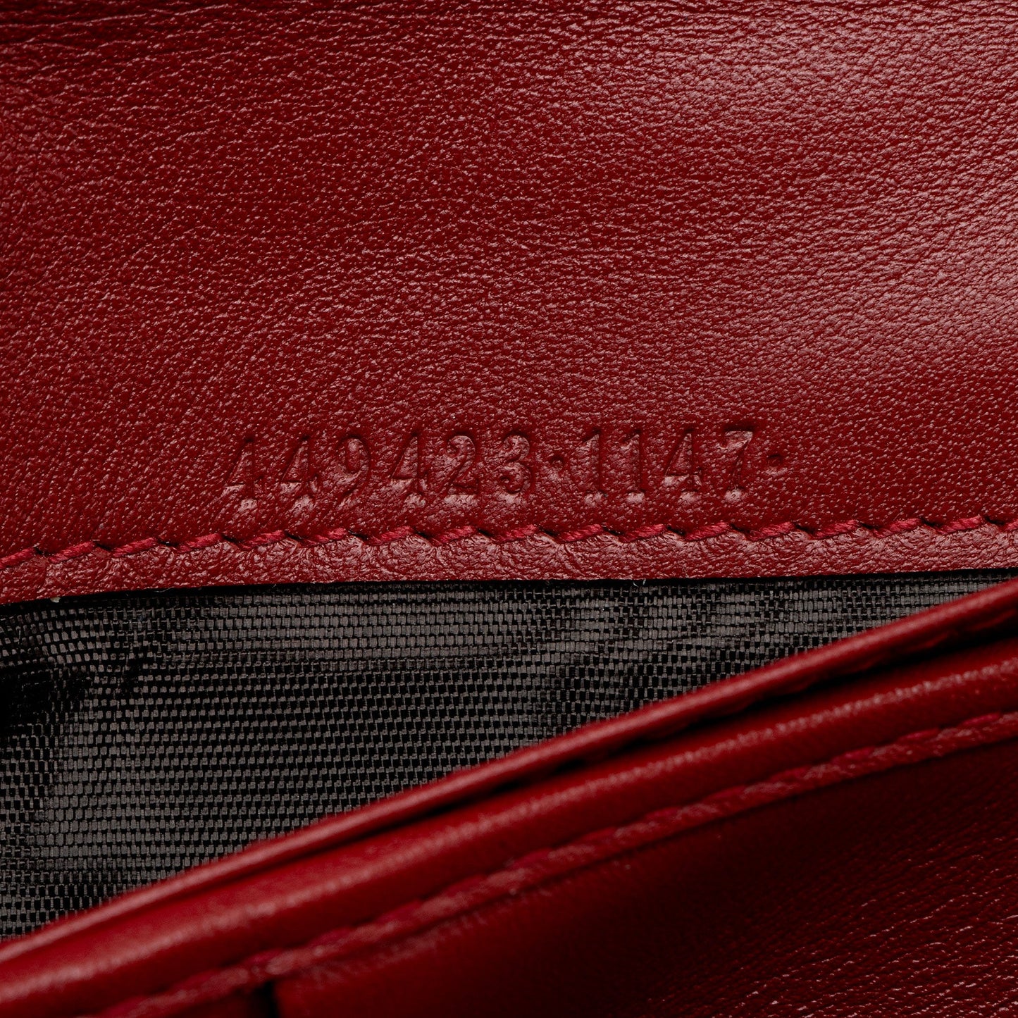 Gucci Microguccissima Leather Zip Around Compact Wallet