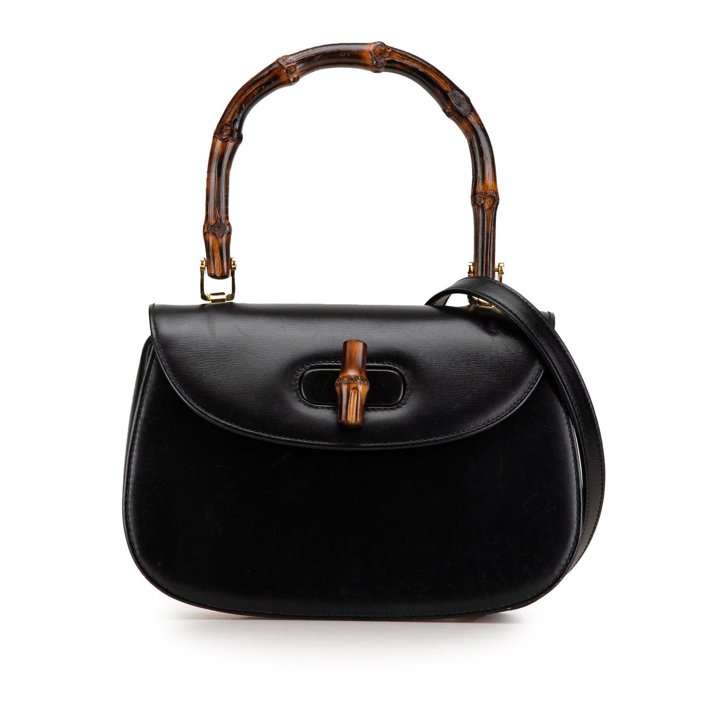 Gucci Mini Calfskin Bamboo Night (SHG-VobDRl)