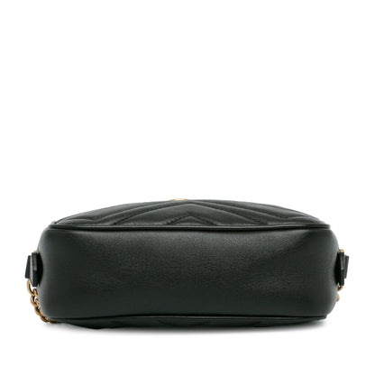 Gucci Mini GG Marmont Matelasse Crossbody Bag (SHG-FuNYR9)