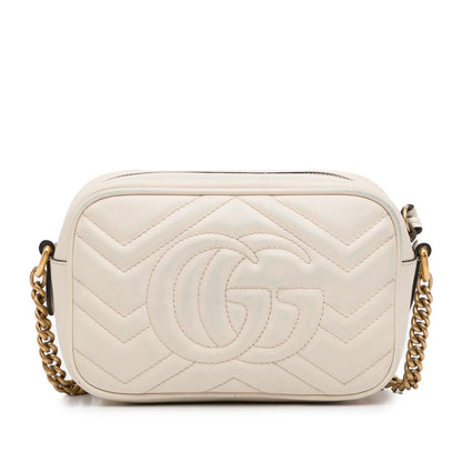 Gucci Mini GG Marmont Matelasse Crossbody (SHG-Zpsdpz)