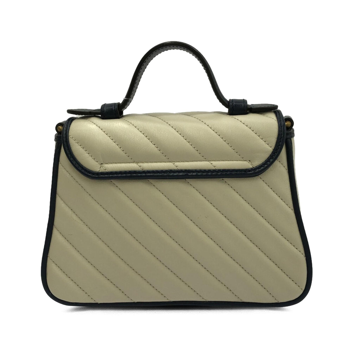 Gucci Mini GG Marmont Top Handle Bag (SHG-iCLrcQ)