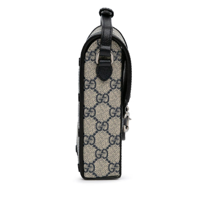 Gucci Mini GG Supreme Horsebit 1955 Crossbody Bag (SHG-SJQgQ9)