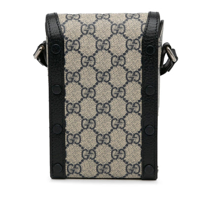 Gucci Mini GG Supreme Horsebit 1955 Crossbody Bag (SHG-SJQgQ9)