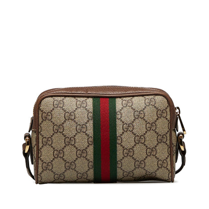 Gucci Mini GG Supreme Ophidia Crossbody Bag (SHG-1GcAmr)