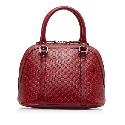 Gucci Mini Microguccissima Dome Satchel (SHG-wWUzJF)