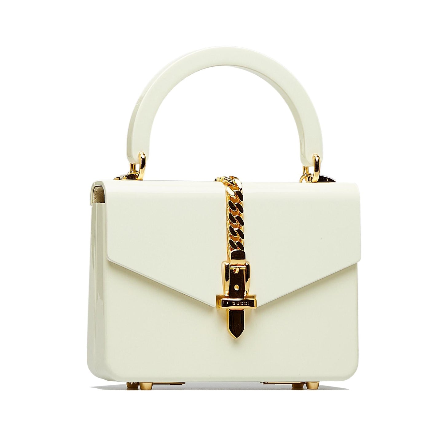 Gucci Mini Plexiglass Sylvie 1969 (SHG-cluuS3)