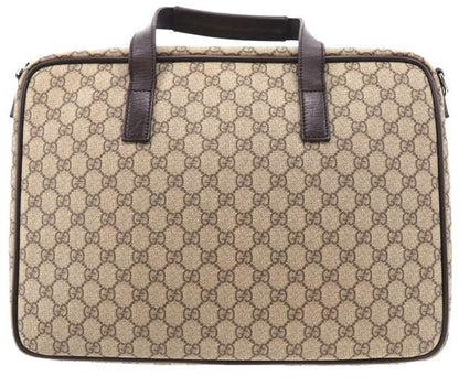 Gucci Monogram Unisex Laptop Handbag
