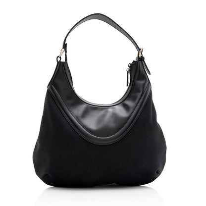 Gucci Nylon Leather Hobo - FINAL SALE