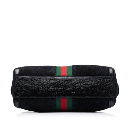 Gucci Ophidia Suede Satchel (SHG-rEIFLW)