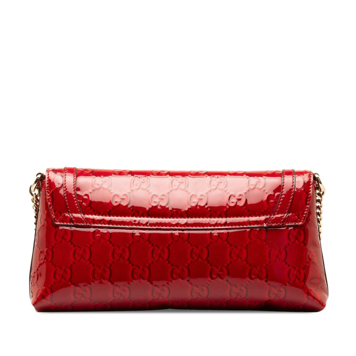 Gucci Patent Guccissima Mayfair Shoulder Bag (SHG-ksmz4h)