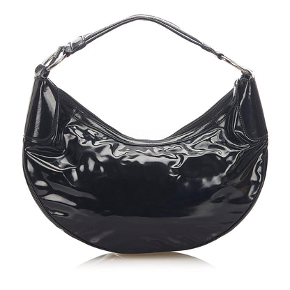 Gucci Patent Leather Hobo Bag