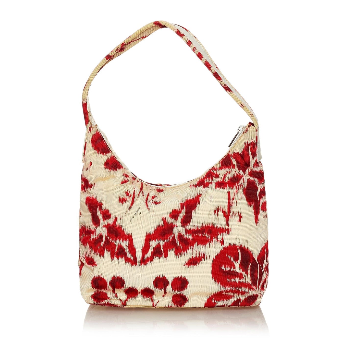 Gucci Printed Canvas Shoulder Bag