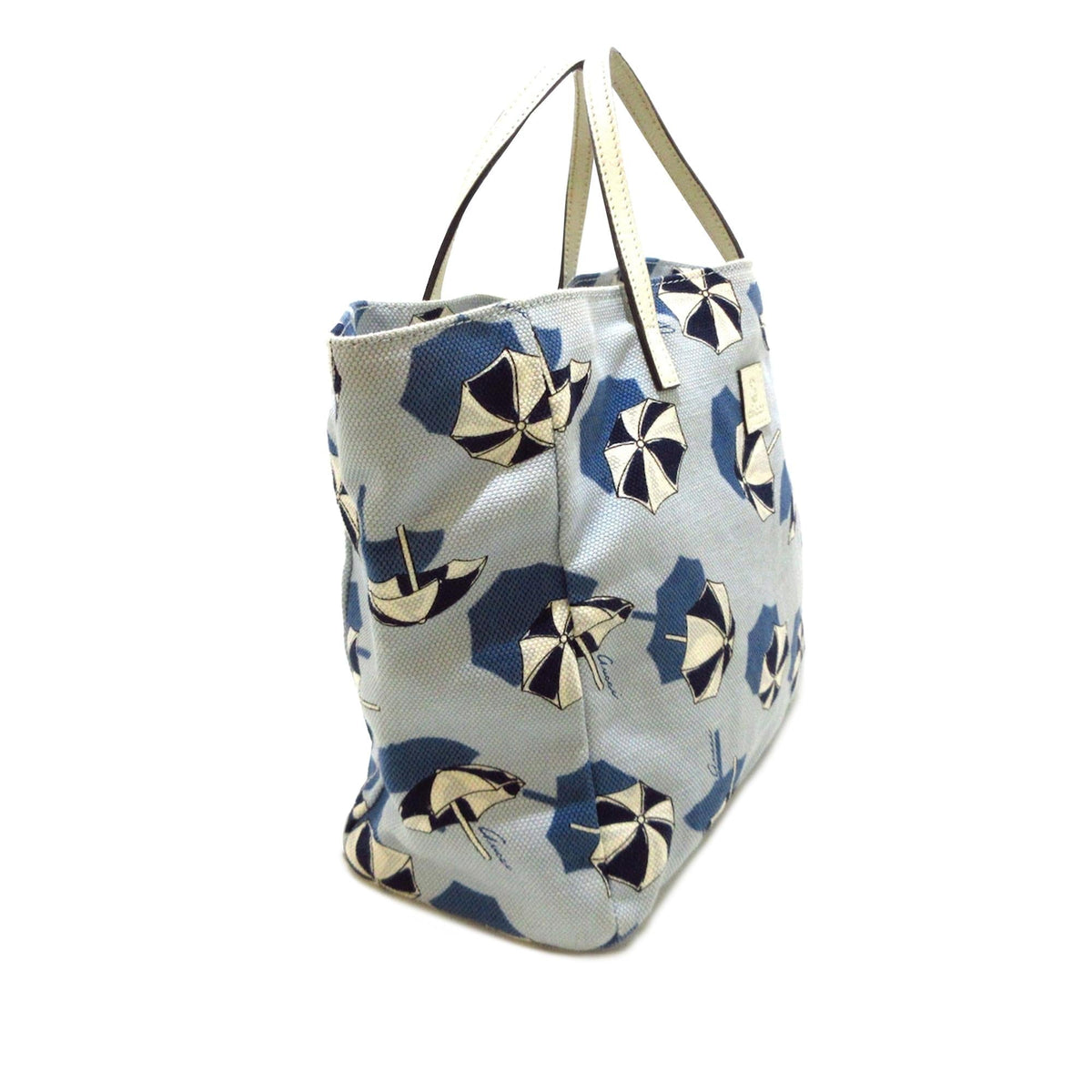 Gucci Printed Canvas Tote (SHG-Ff6P1n)