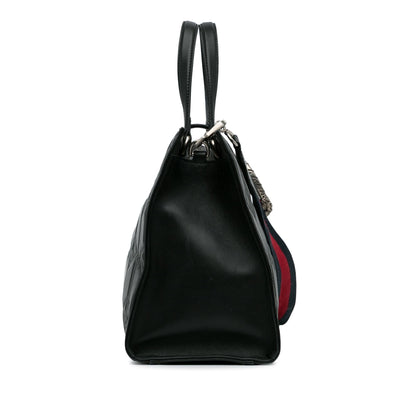 Gucci Quilted Dionysus Web Satchel (SHG-42ZNR1)