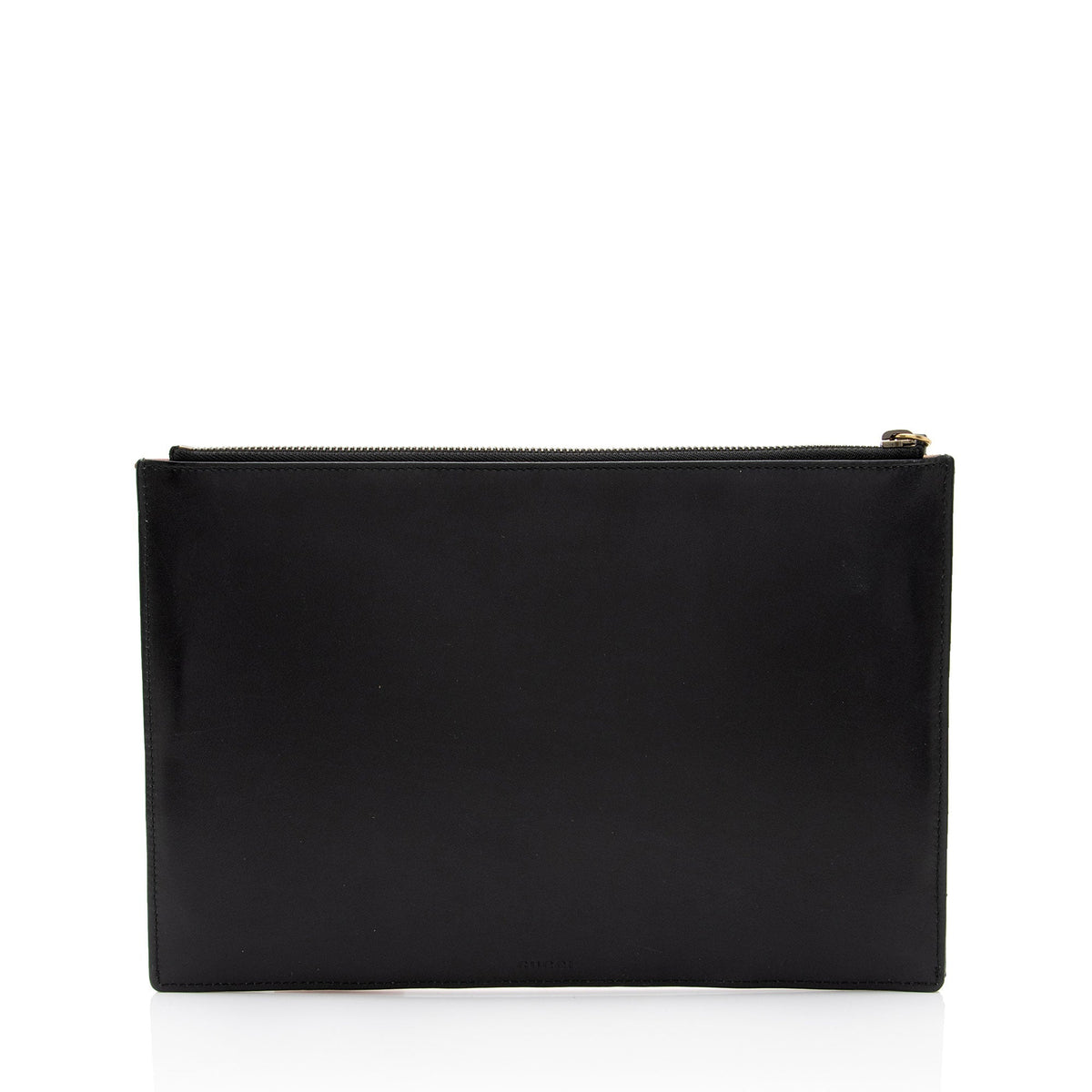 Gucci Quilted Leather Queen Margaret Bee Zip Clutch (SHF-ghI7kn)