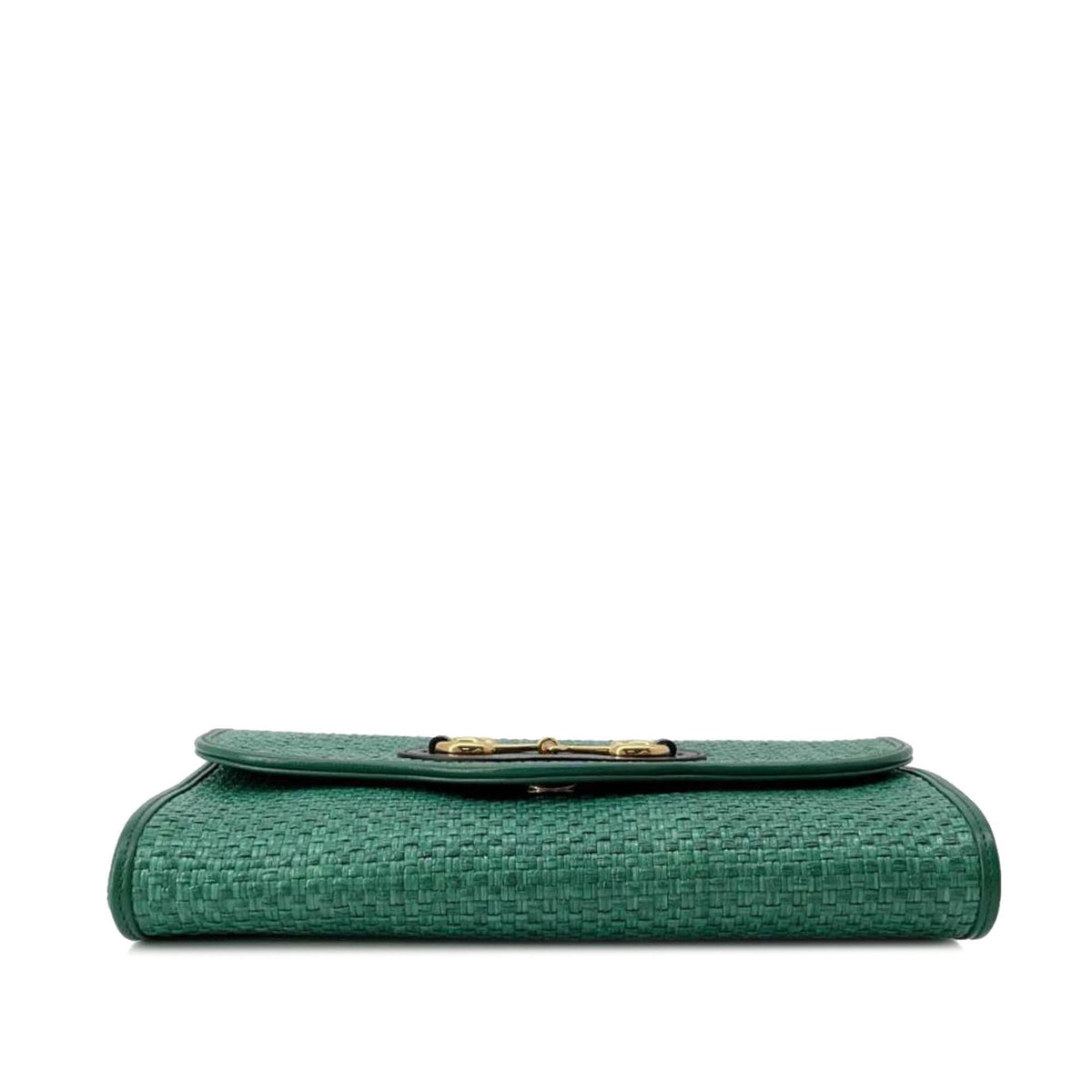 Gucci Raffia Horsebit 1955 Chain Bag (SHG-5XcQjW)