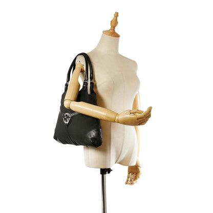 Gucci Reins Canvas Shoulder Bag