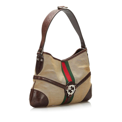 Gucci Reins Web Shoulder Bag