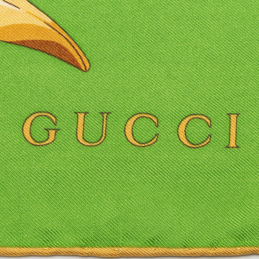 Gucci Silk Chain Print Scarf