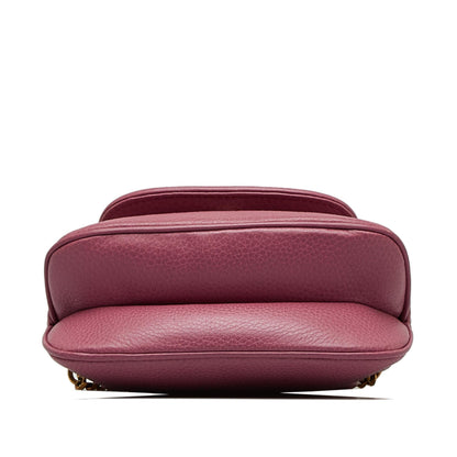 Gucci Small 1973 Leather Chain Crossbody bag (SHG-3UqCpK)