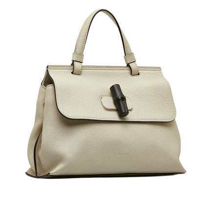 Gucci Small Bamboo Daily Satchel (SHG-HgzhpC)