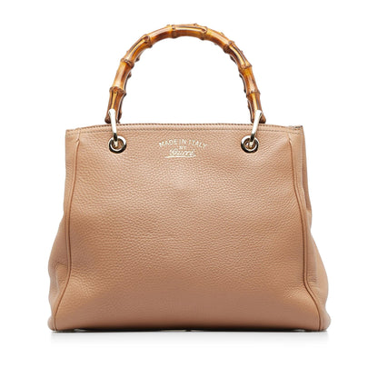 Gucci Small Bamboo Shopper (SHG-Lqd9Yf)