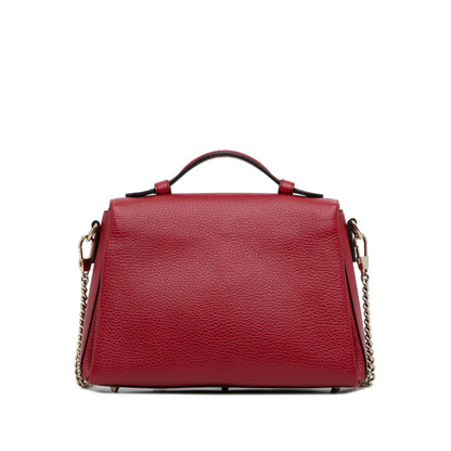 Gucci Small Dollar Calf Interlocking G Satchel (SHG-Pgcutx)