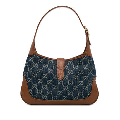 Gucci Small GG Denim Jackie 1961 (SHG-BDGoSn)