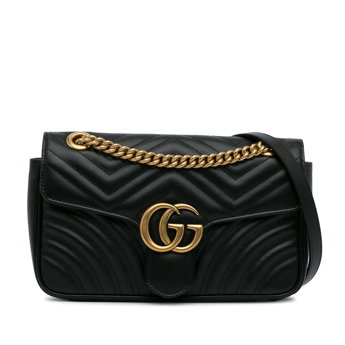 Gucci Small GG Marmont Matelasse Crossbody (SHG-DdfqLM)
