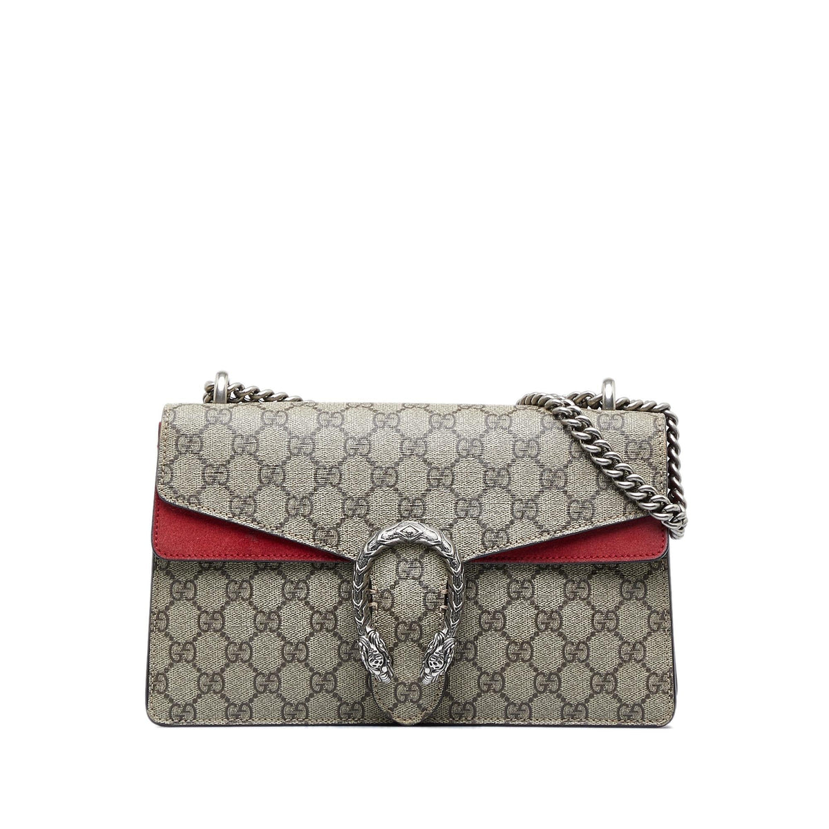 Gucci Small GG Supreme Dionysus Shoulder Bag (SHG-Du65oF)