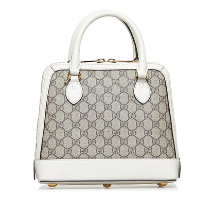 Gucci Small GG Supreme Horsebit 1955 Satchel