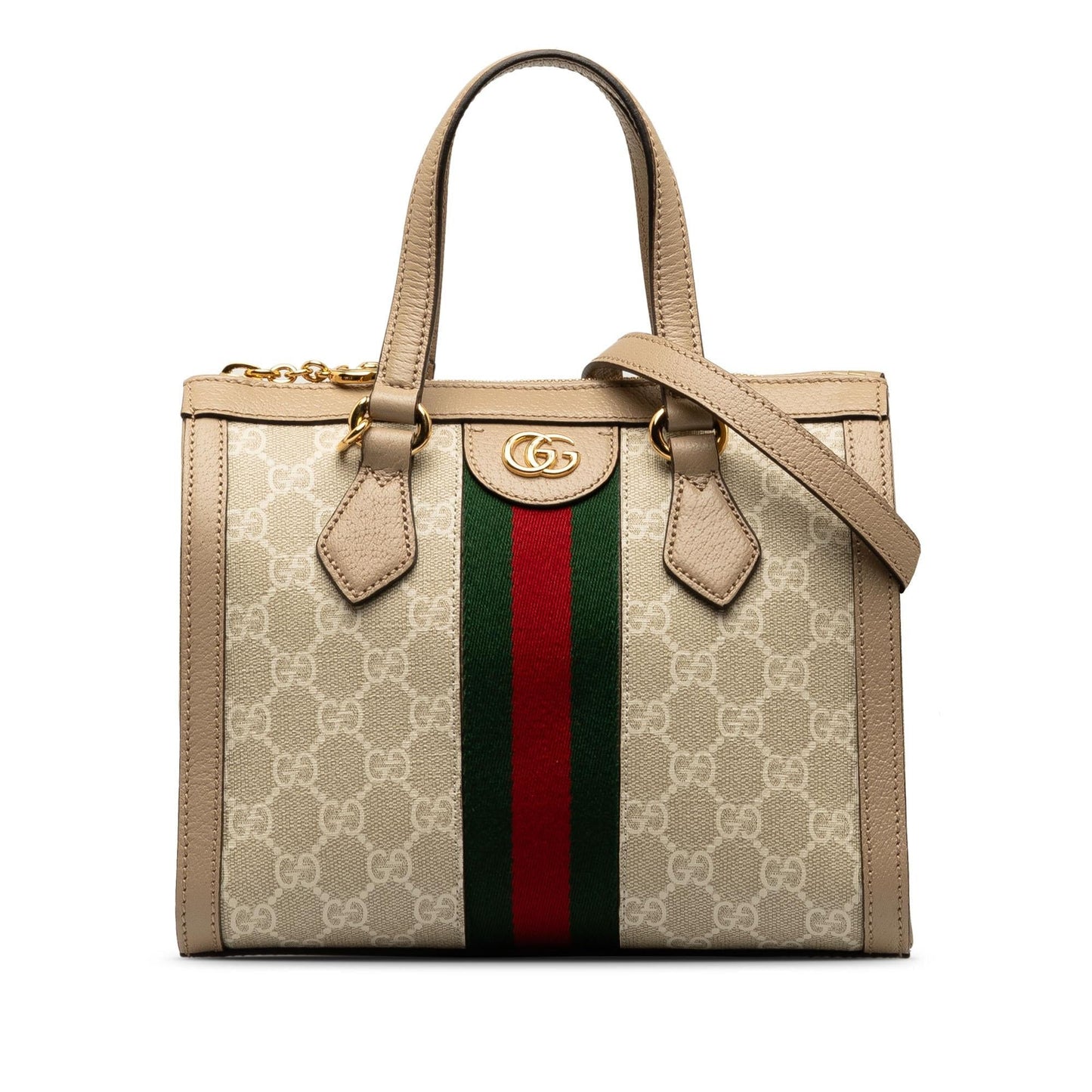 Gucci Small GG Supreme Ophidia Satchel (SHG-gSeSoW)