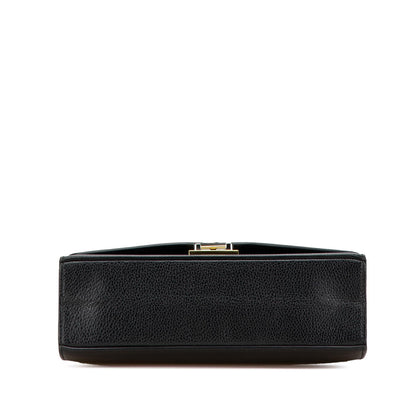 Gucci Small Grainy Calfskin Zumi Flap Crossbody