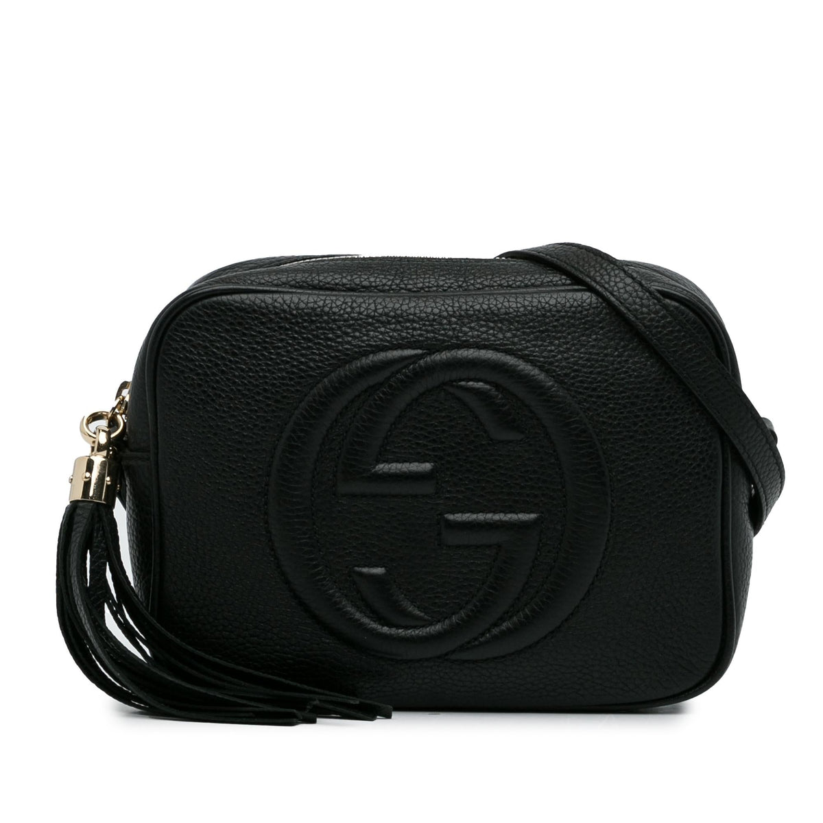 Gucci Small Leather Soho Disco Crossbody (SHG-31a1PN)