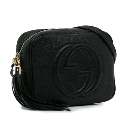 Gucci Small Leather Soho Disco Crossbody (SHG-31a1PN)