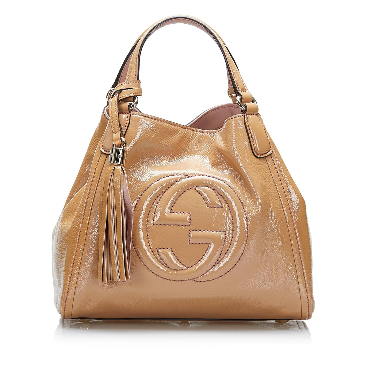 Gucci Small Patent Soho Satchel (SHG-Sj16xT)