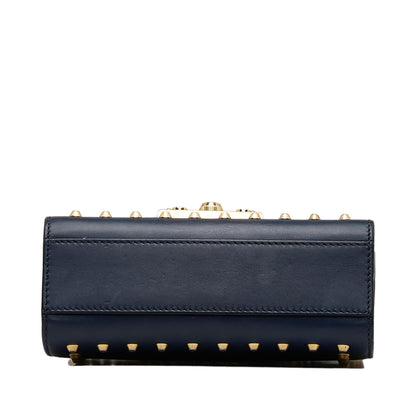 Gucci Small Pearl Studded Padlock Crossbody (SHG-ZuRWNW)