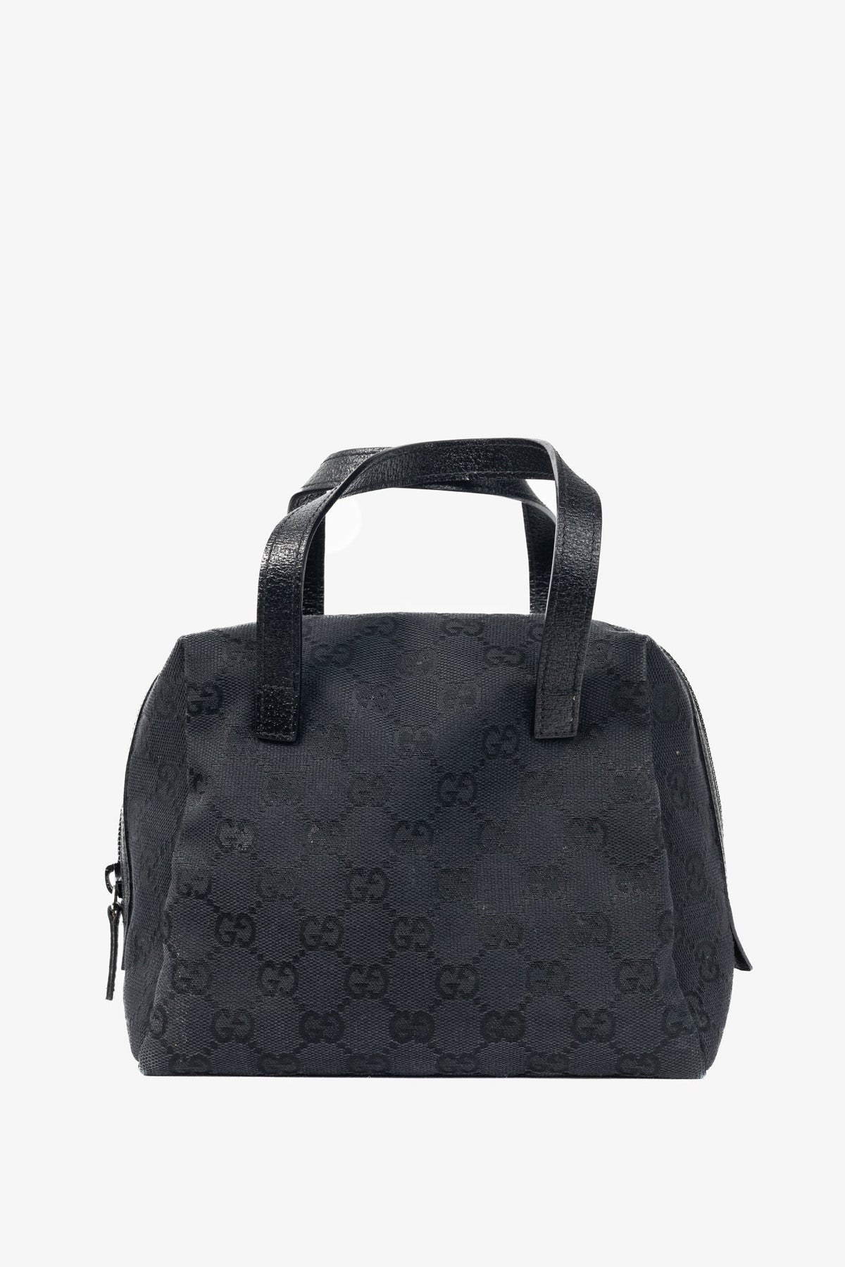 Gucci Balthus Black GG-Canvas Mini Tote Bag