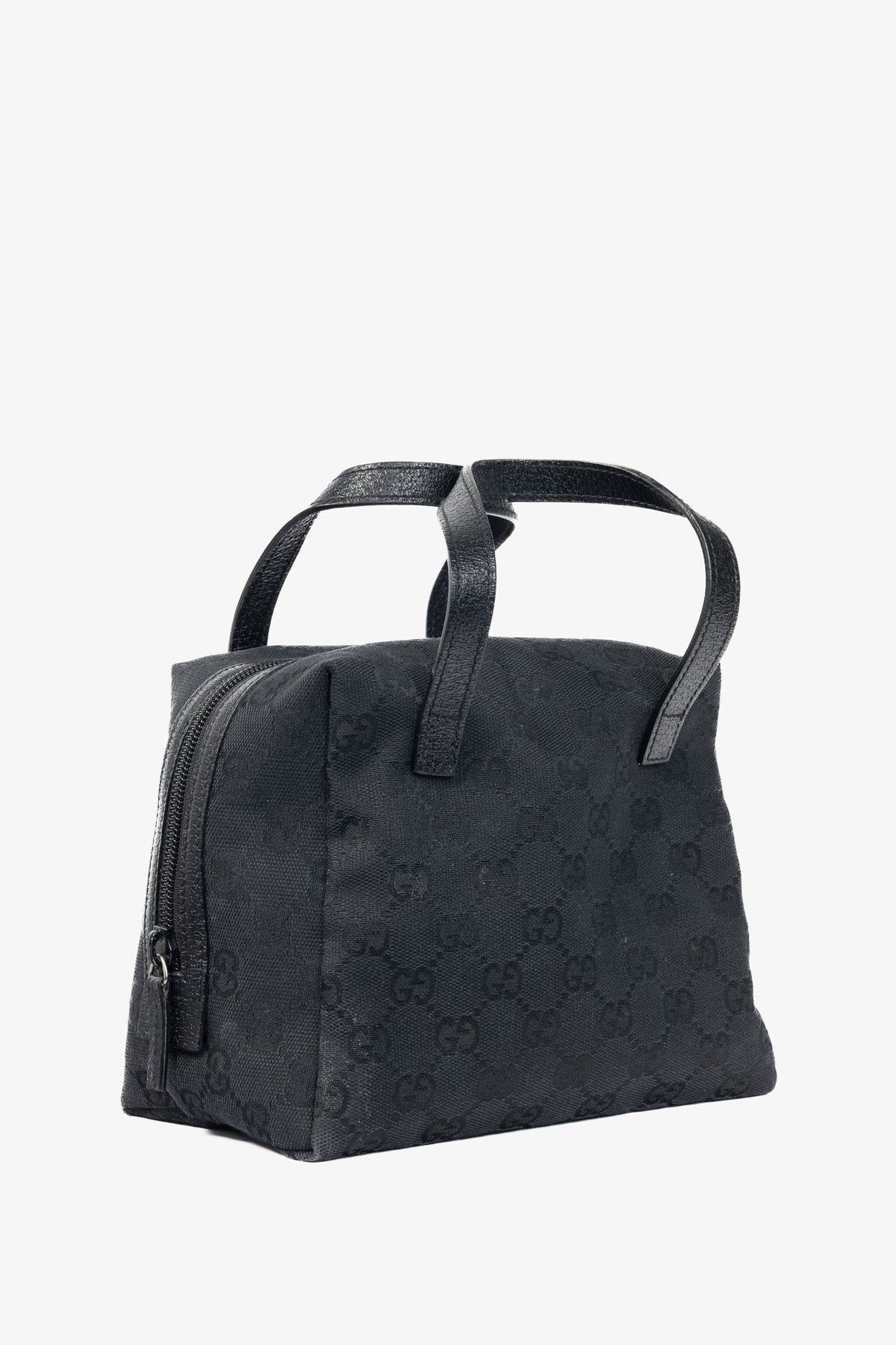 Gucci Balthus Black GG-Canvas Mini Tote Bag