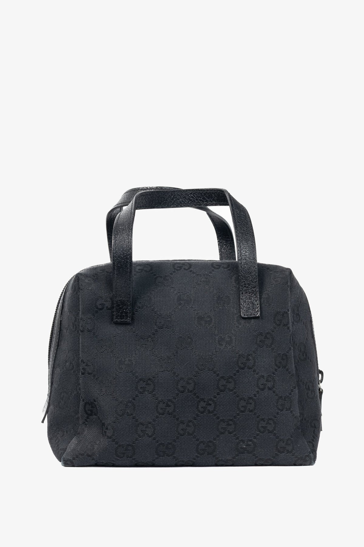 Gucci Balthus Black GG-Canvas Mini Tote Bag