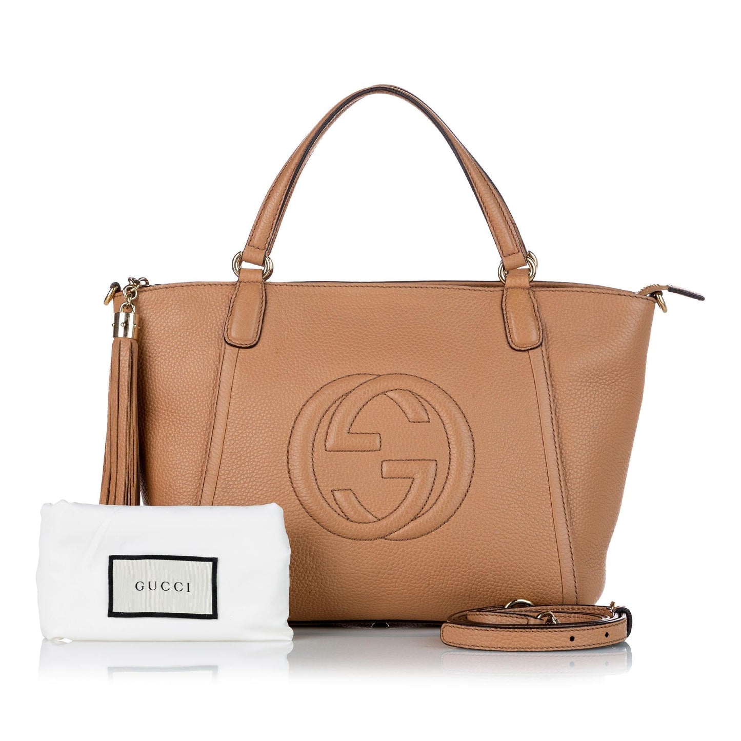 Gucci Soho Cellarius Leather Satchel