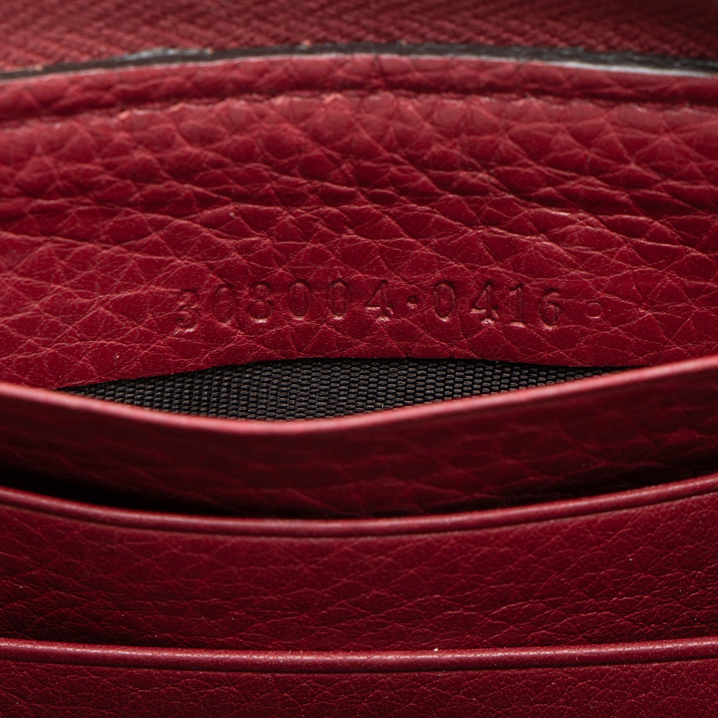Gucci Studded Leather Soho Zip Around Wallet