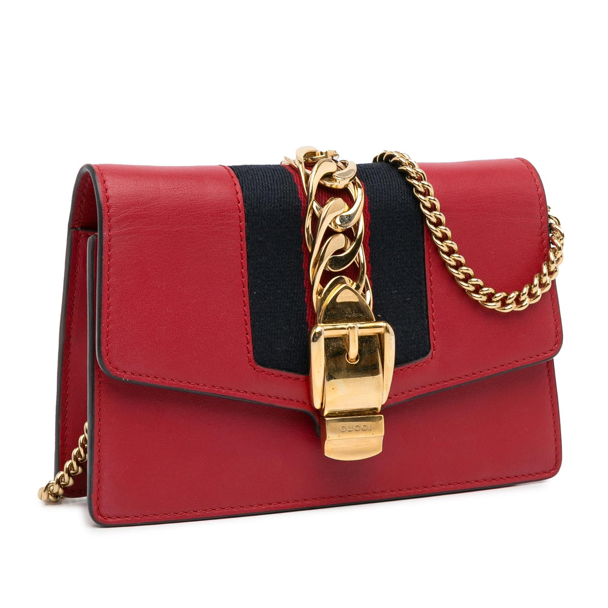 Gucci Super Mini Sylvie Chain Bag (SHG-inLcBQ)