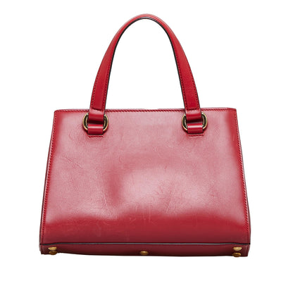 Gucci Sylvie Web Top Handle Satchel