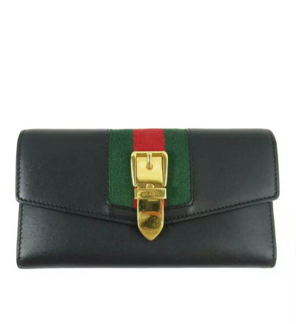 Gucci Sylvie Calfskin Continental Wallet