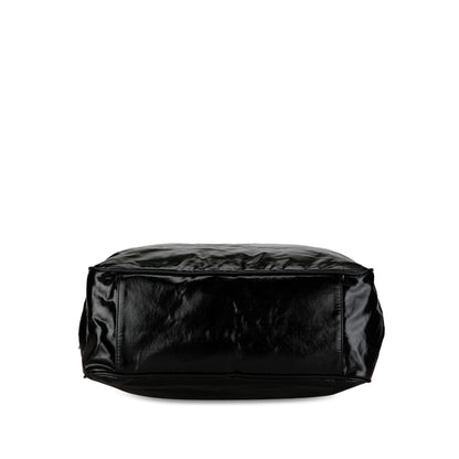 Gucci Web Coated Canvas Satchel