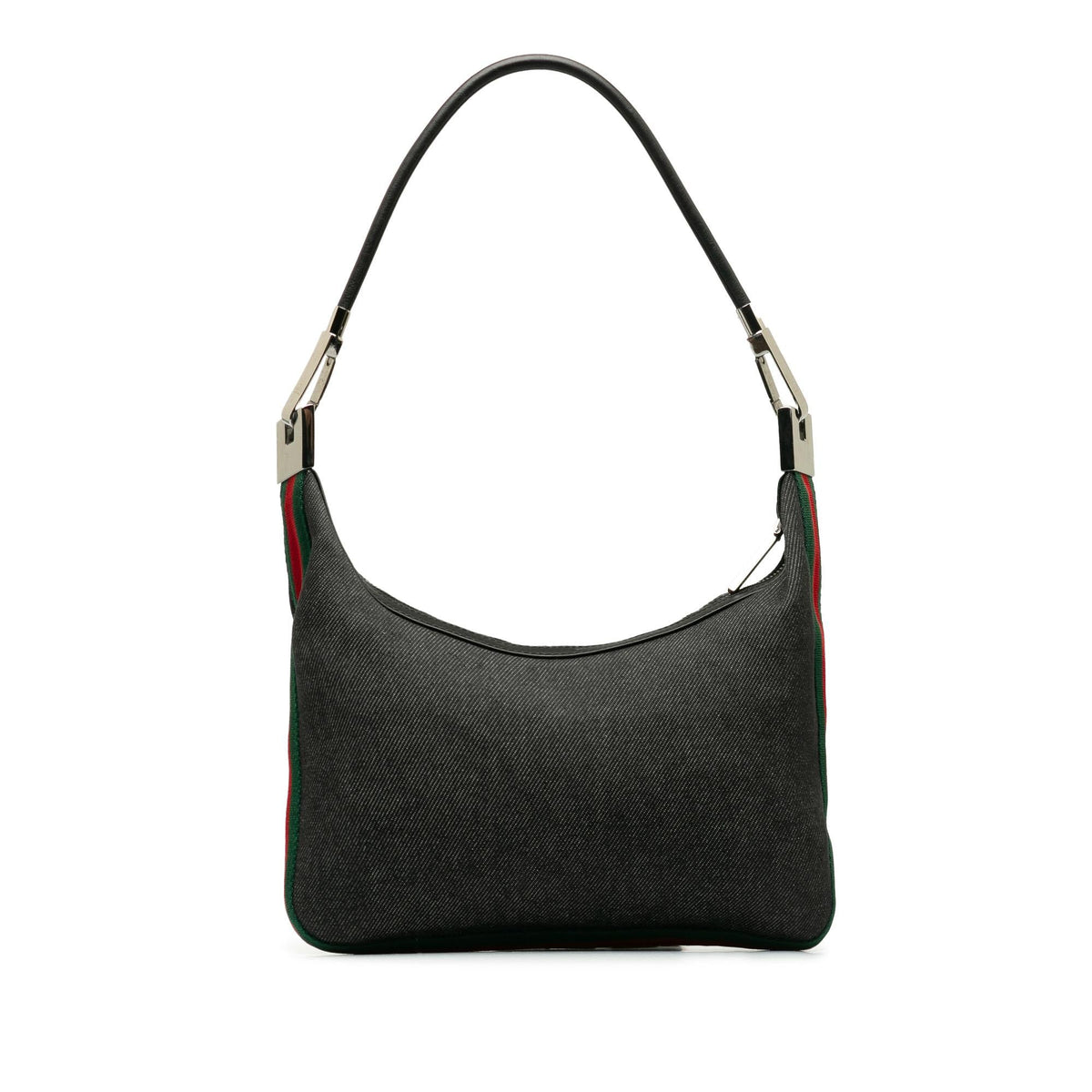 Gucci Web Denim Shoulder Bag (SHG-iAFw89)