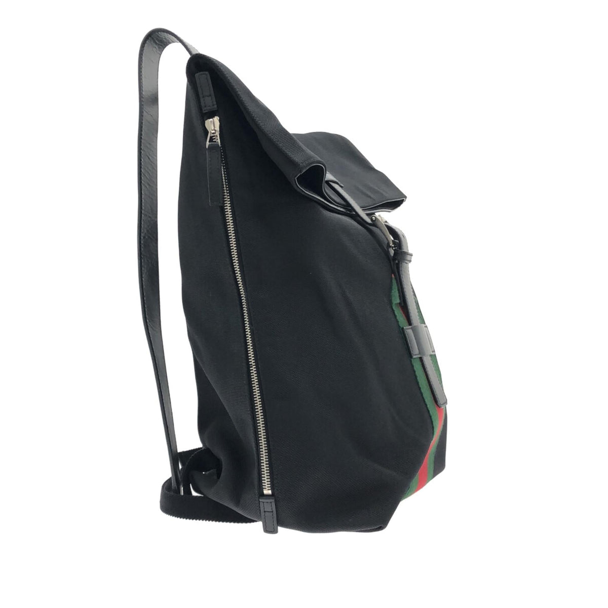 Gucci Web Fold Over Techno Backpack (SHG-0Uyhhq)