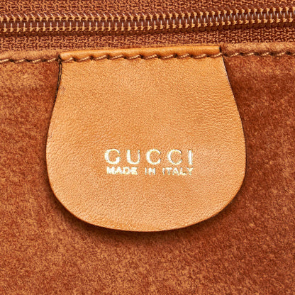 Gucci Web Leather Hobo Bag